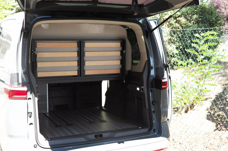 Letto comfort VW Multivan - sistema letto con rete a doghe e materasso 11706