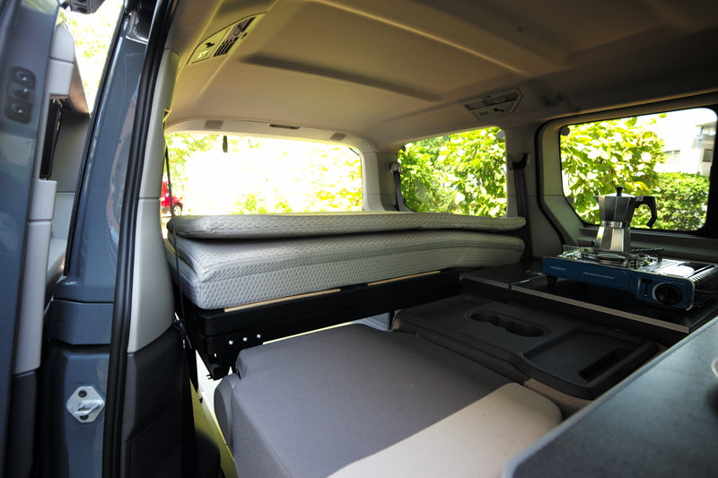Letto comfort VW Multivan - sistema letto con rete a doghe e materasso 11706