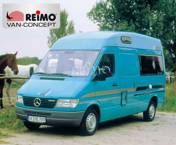 Tetto rialzato Sportline per Mercedes Sprinter, passo medio, bianco artico 23066