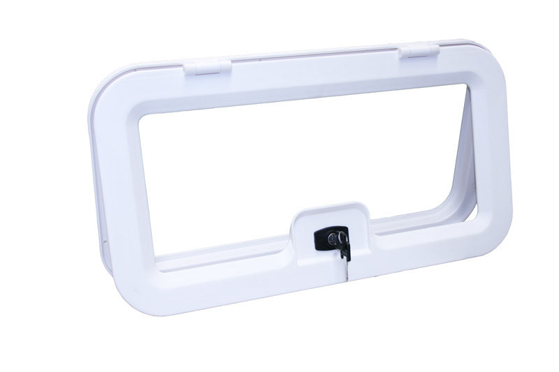 Contenitore flap 800x300 plastica bianca 30047