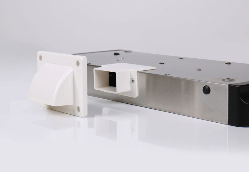 Cappa aspirante 460x280x50mm, argento, 12V, 98m3/h 31852