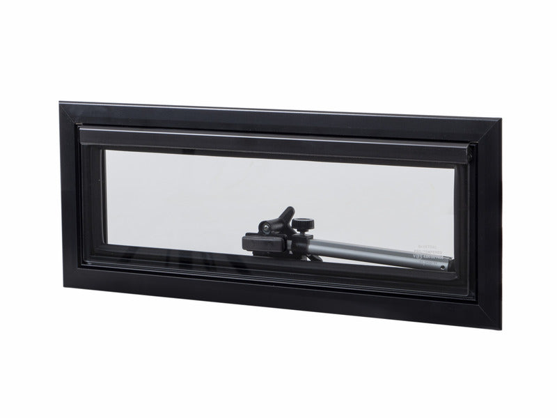 Finestra per tetto rialzato - finestra a compasso in alluminio 460 x 160 mm 34432