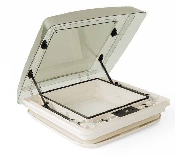 tettuccio Vent F Pro 400x400mm con tenda a rullo plissettata 360832
