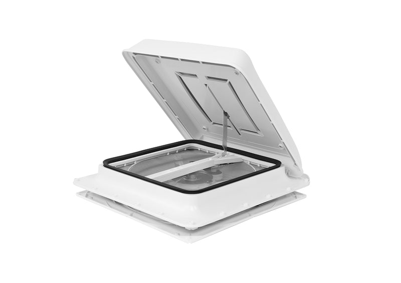 Cappa motore con ventola 12 volt + termostato 40x40cm 360971