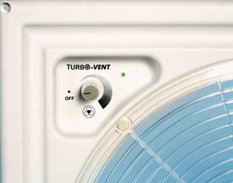 Cappa motore con ventola 12 volt + termostato 40x40cm 36180