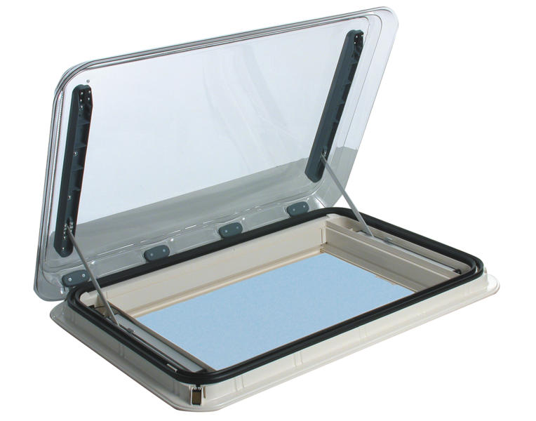 Heki 4 con sollevamento elettrico crema bianca, spessore del tetto 25-32mm 38079