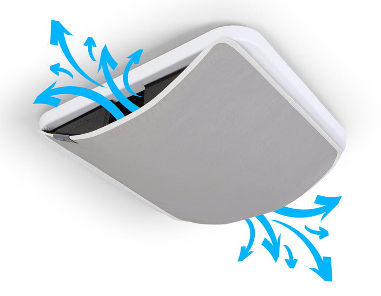 Pannello di ventilazione per tetti NiteAir 70x50cm per cappe / ventilatori per tetti 390012