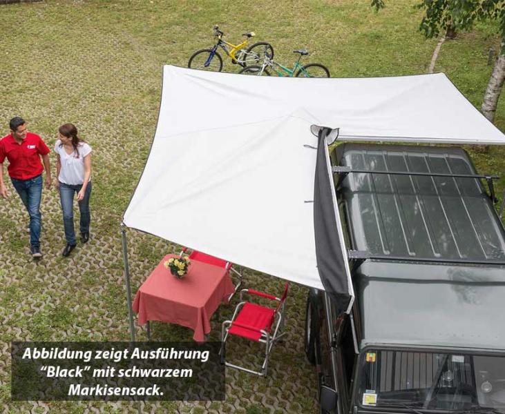 Tenda da sole Fiamma Bussola 260, sacchetto per tende da sole argento, lunghezza 42304