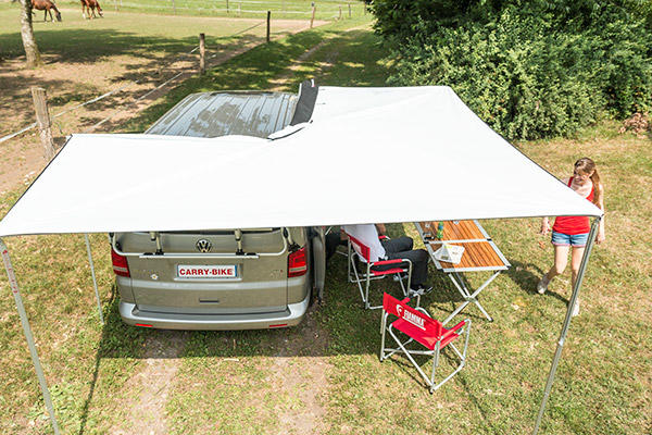 Tenda da sole Fiamma Bussola 220, sacchetto per tende da sole nero, lunghezza 22 42305