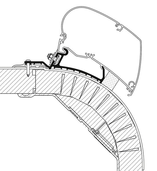 Adattatore Thule Omnistor Laika Kreos TO 9200/TO 6300 426782