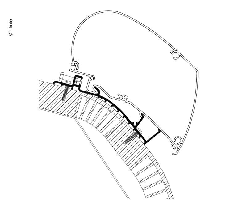 Adattatore Carthago Chic 550cm, dall'anno di costruzione 2014, serie 6 430214