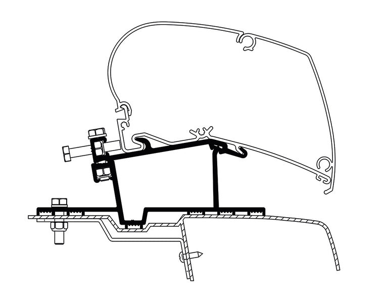Adattatore Omn. 6002/6900 per Renault/Opel 43023