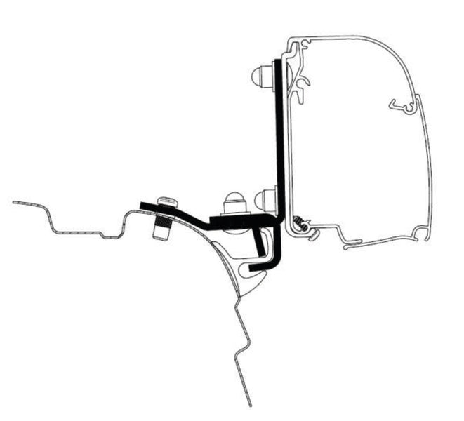 VW T5/T6 Brandrup Rail G2 430607