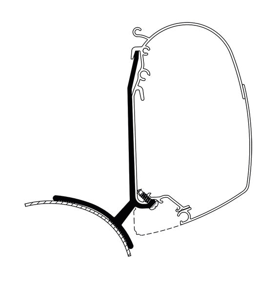 Adattatore Omn.awning Renault Trafic,Vivaro 43105