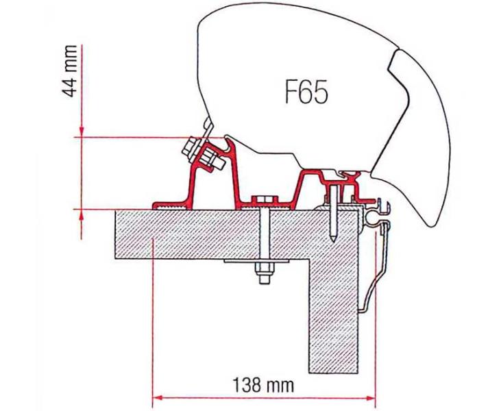 Adattatore Fiamma Kit Caravan Hobby 2009 43339