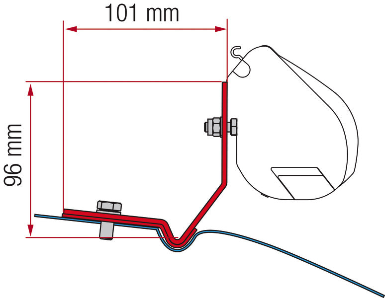 Fiamma Kit F35 Caddy Maxi 433417