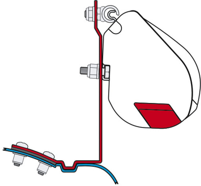 Adattatore Fiamma per F35 Vito SD 43341