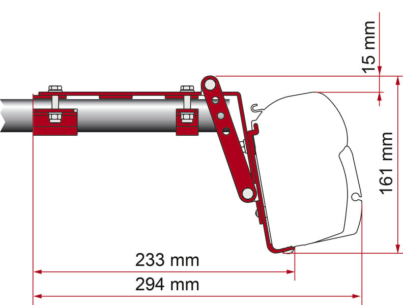 Kit adattatore F45Ti, F45Ti L, F45Ti L, ZIP - furgone da pannello 43368