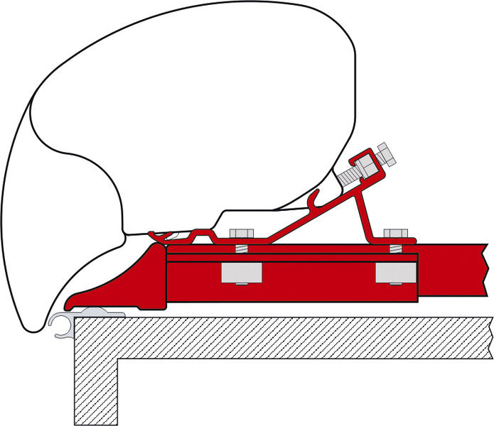 FIAMMA - Kit barre di fissaggio per tende da sole F65 43470