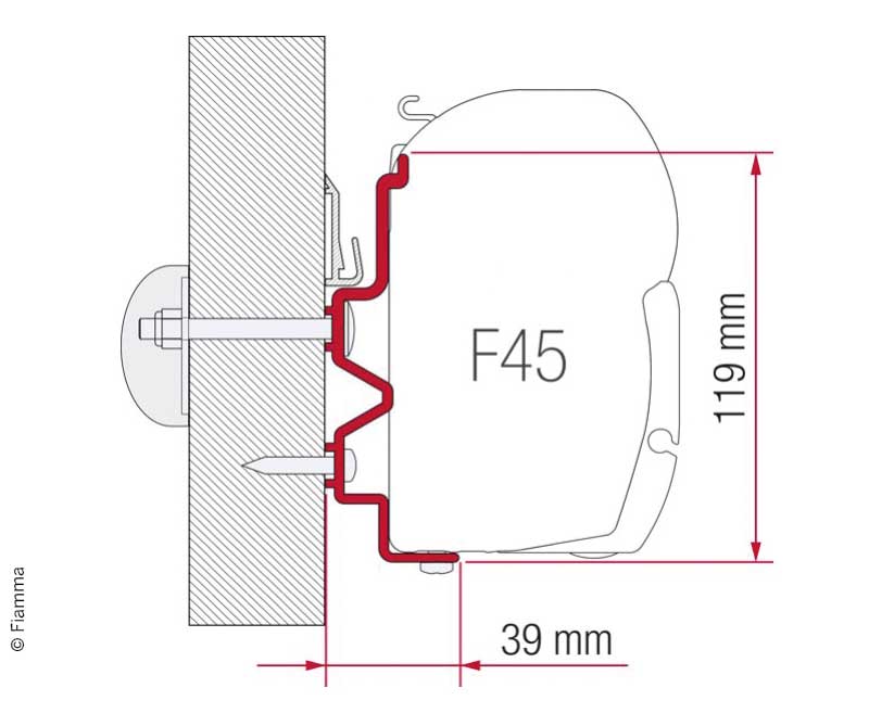 Adattatore Fiamma Rapidp Seroe 9dF-9M-10 434742