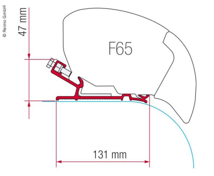 Porta tenda da sole Fiamma F65 "KIT AUTOCRUISE". 43488