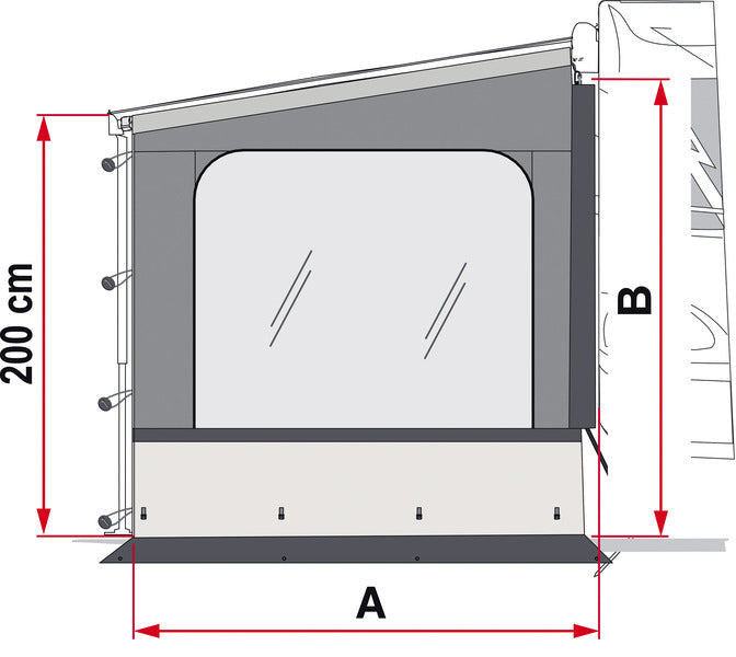 Seitenwand mit Fenster 434969