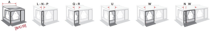 Erweit.Front Privacy 50cm 435311