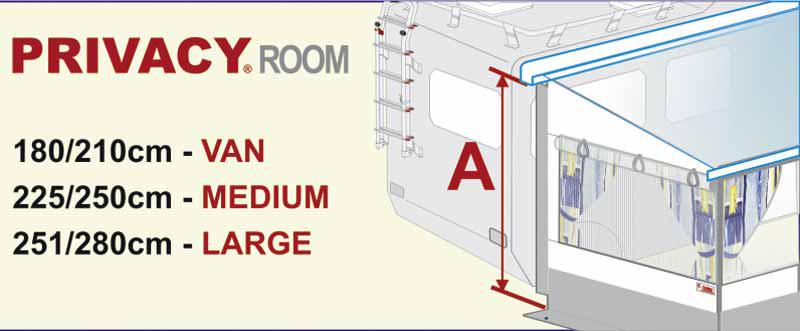 Tenda da sole Fiamma Privacy Room T5 43559