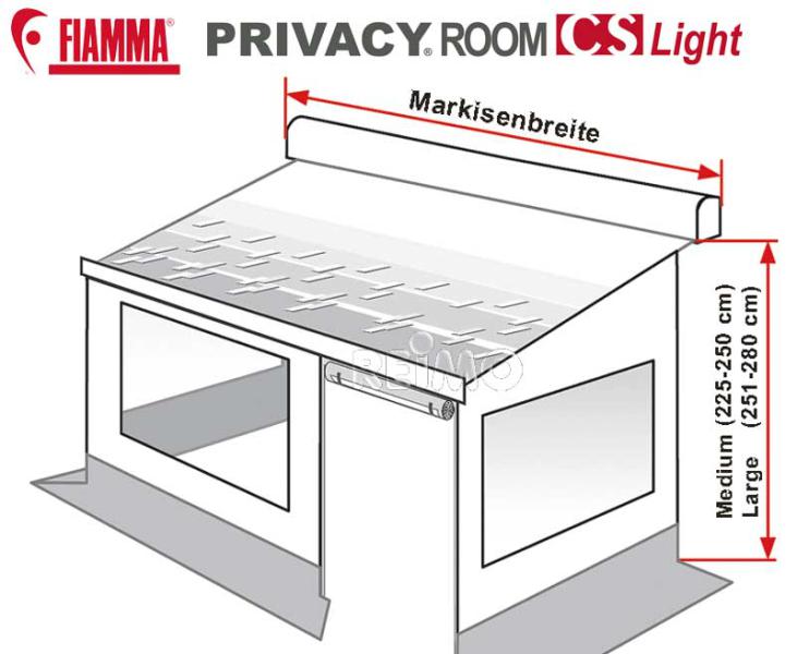 Privacy Room CS Light CS Light per Caravanstore 360 cm 435633