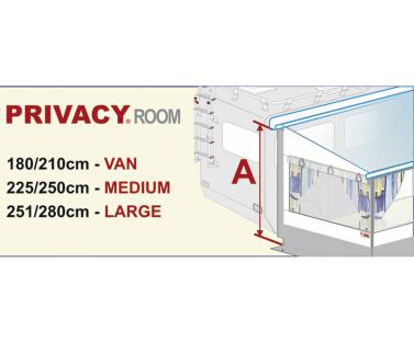 Tenda da sole Fiamma Privacy Room per il retrofitting 43564