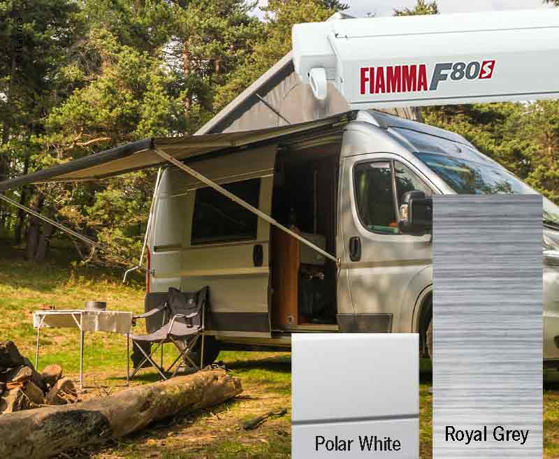 Tenda a tetto Fiamma F80S 3,2m, per furgoni e camper 436261