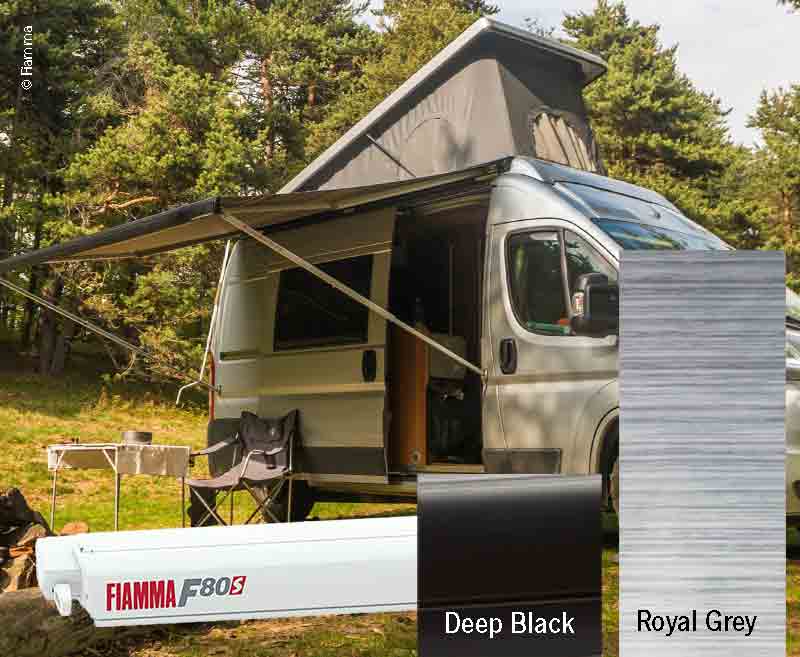 Tenda a tetto Fiamma F80S 4,25m, per furgoni e camper 436293