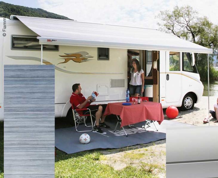 Tenda da sole Fiamma F65L (tettoia) 4,9m. Custodia in titanio, panno Royal Blue 436543
