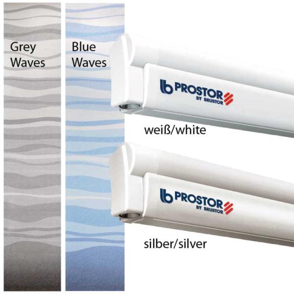 Perfectroof PR 2500 - 4,5 m Argento / Onde grigie 438485