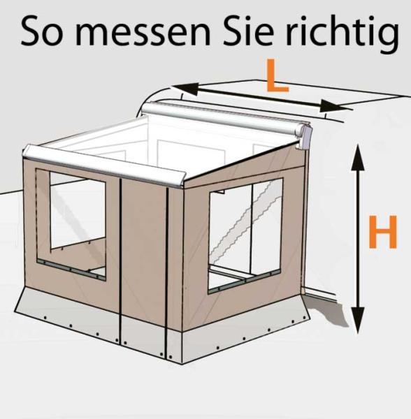 Tenda da sole CampRoom 500 4,5m 261-290cm 438604