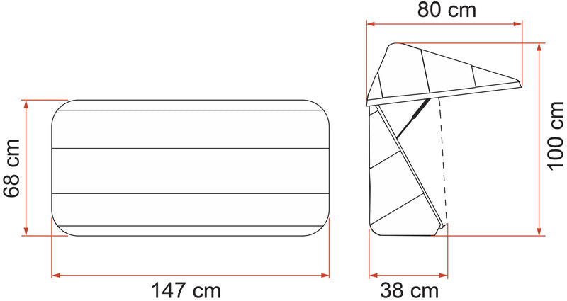 Portapacchi per portabiciclette - Ultra Box 360 44027