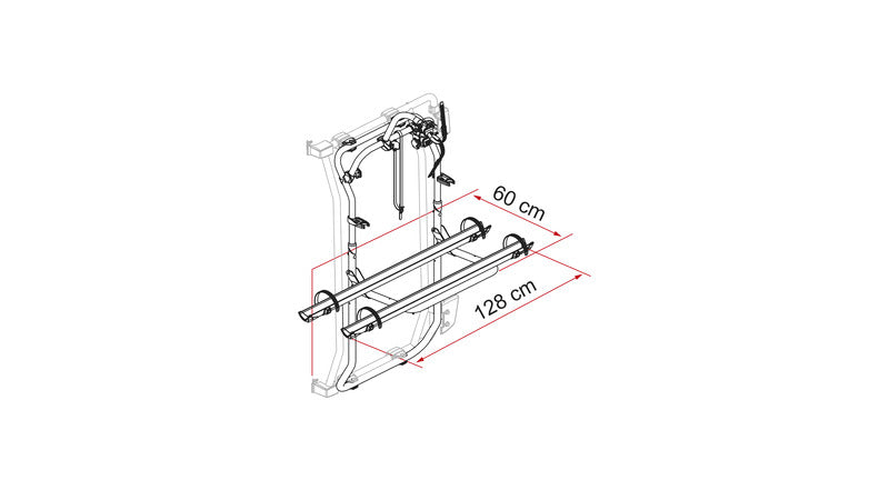 Carry-Bike Series Frame - Portabiciclette nero profondo 440427
