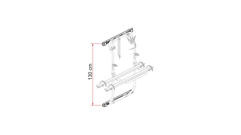 Fixing profile Kit Bars DJ Ducato dal 2006 - Deep Black 440477