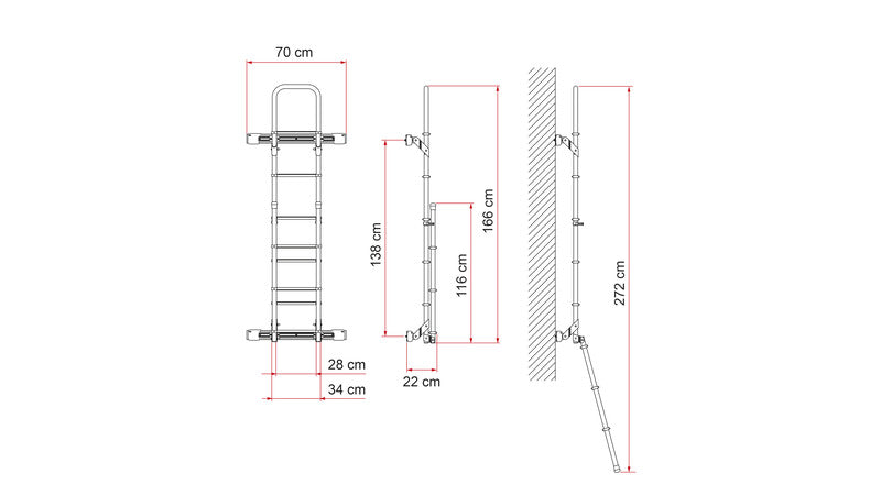 Fissaggio profilo Kit barre Deluxe DJ Crafter del 2017 - Argento 440505