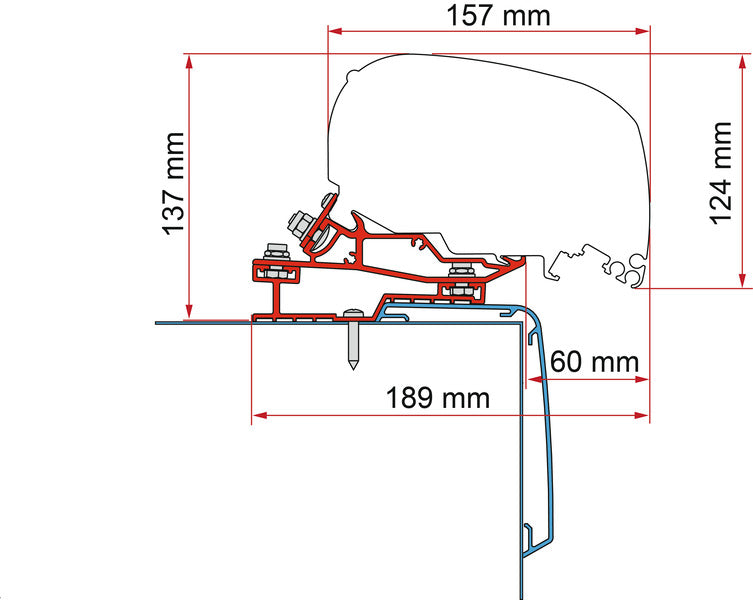 Adattatore Fiamma Rapido C55i C86i 440516