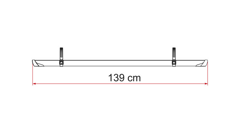 Binario per biciclette Rail Plus XL nero profondo 440540