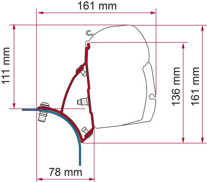 Kit VW T5/T6 Lift Roof DB 440601