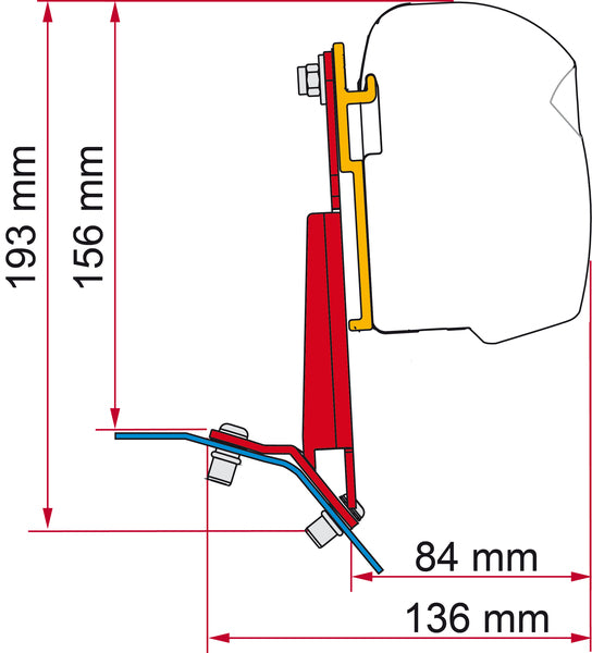 Fiamma Adap.F35pro+F45 440602