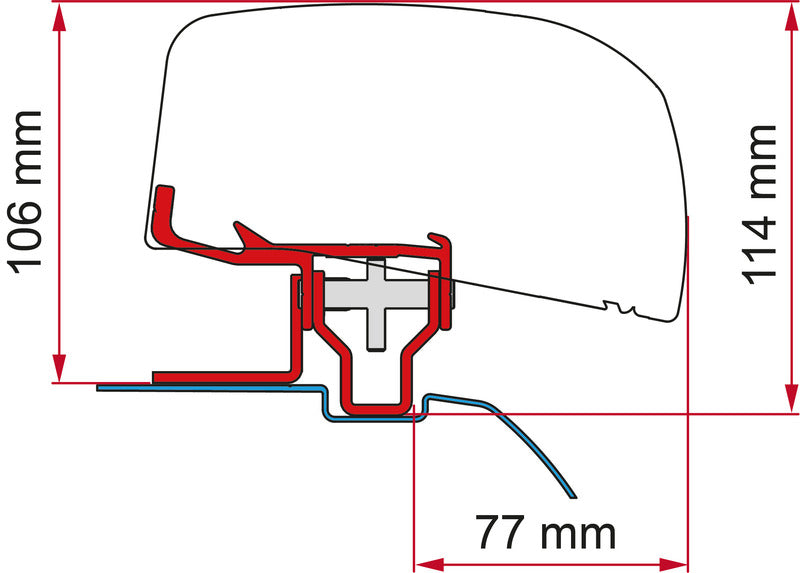 Adapt.f.F40van NV200 440619