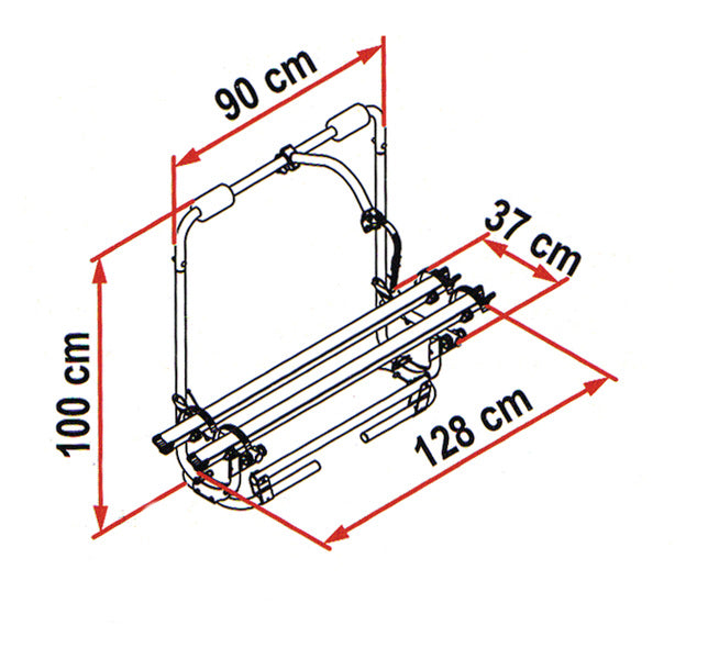 Portabarra di traino XL A Pro 200 440644