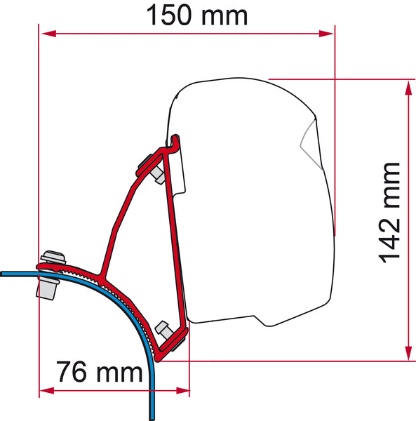 Kit VW T5/T6 Lift Roof DB 440710