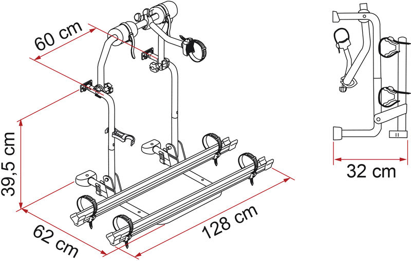 Carry-Bike CI per 2 biciclette 440741