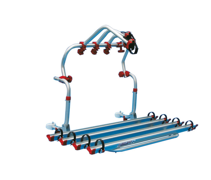 Portapacchi posteriore in alluminio Carry Bike Pro per 2 ruote, f. Laika 44083