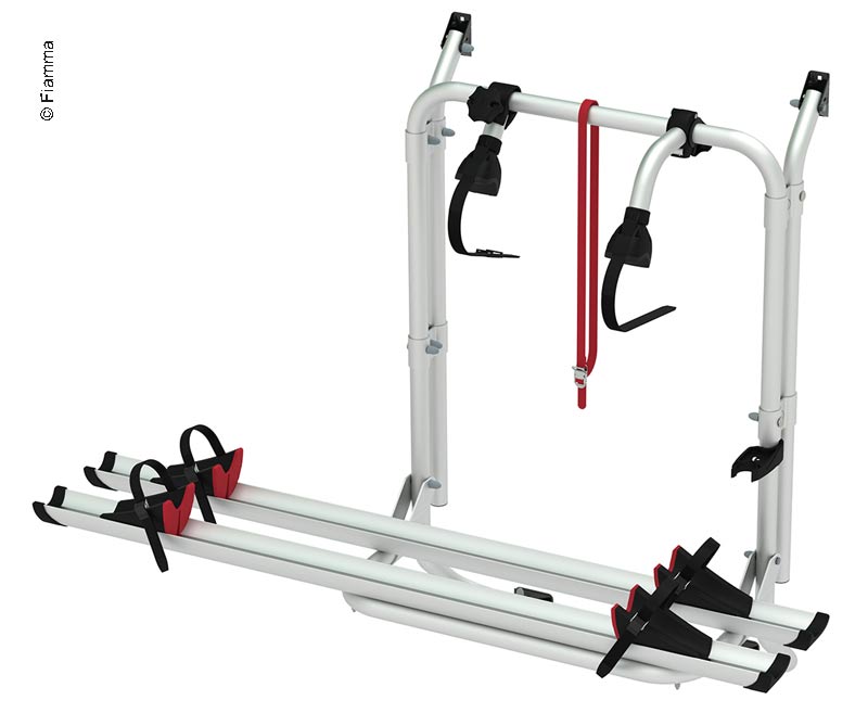 Portapacchi posteriore in alluminio Carry Bike 200D per furgone con doppia porta 440951