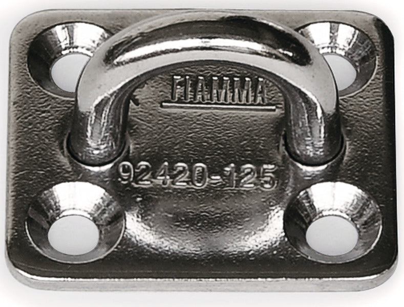 Kit occhielli di fissaggio in acciaio inox versione stabile 4 pezzi in set 44176